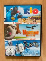 DVD 3 Filme Rio Horton hört ein Hu Robots Kinder Film Animation Hessen - Offenbach Vorschau