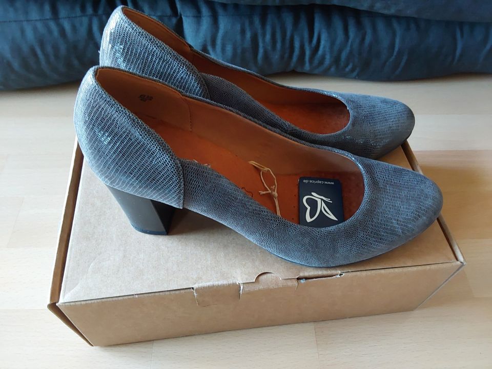 Caprice Pumps grau NEU!-echtes Leder  Gr. 40 in Pinneberg