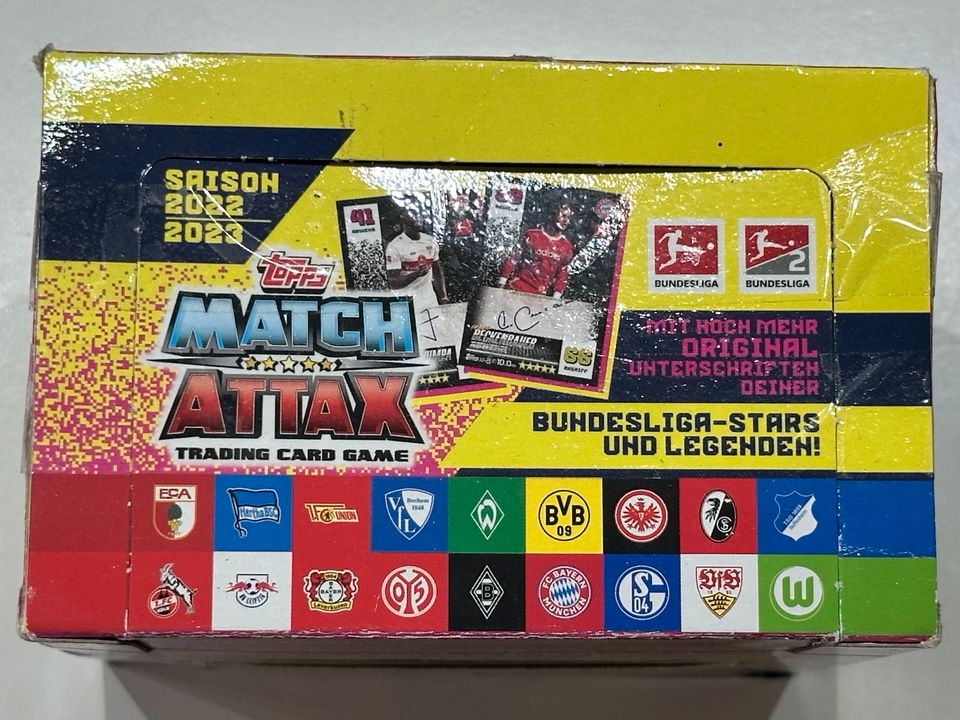 Topps Match Attax Bundesliga 2022/2023 Pro Display Box in Essen