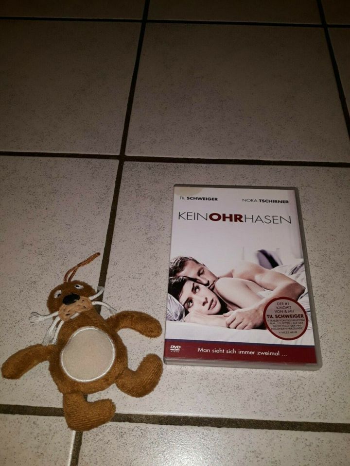 DVD u. Plüschtier Set"Kein Ohr Hase"Till Schweiger/Nora Tschirner in Wanna