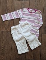 Tolles Set Hose weiß + Shirt Pullover lila weiß H&M - Gr 74 80 Bayern - Alzenau Vorschau