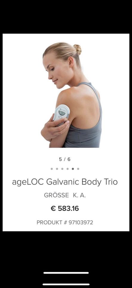 nu skin body galvanic Spa **Neuwertig** NP 583€ in Gauting