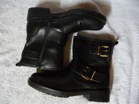 Damen Stiefeletten Graceland, schwarz, Gr.40, seitl. Schnallen Schleswig-Holstein - Flintbek Vorschau