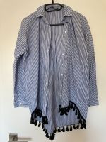 Zara Bluse, blau, XS (fällt etwas größer aus), Tasseln, wie NEU Bonn - Hardtberg Vorschau