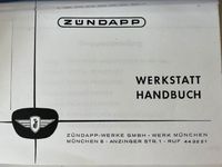 Zündapp KM 48/KM 50/255 Werkstatthandbuch 1953 Aachen - Aachen-Richterich Vorschau