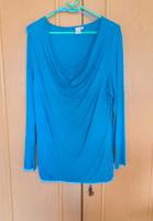 Langarmshirt mit Wasserfallausschnitt, Viskose/Elastan, Gr. L Nordrhein-Westfalen - Lippstadt Vorschau