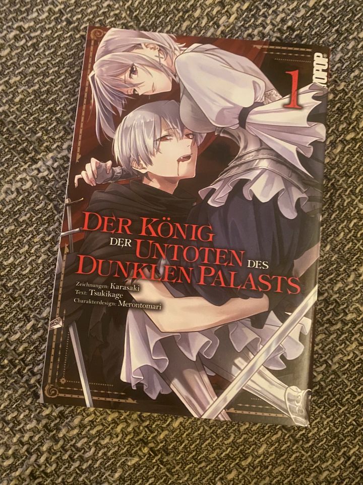 Der König der Untoten des dunklen Palasts Band 1 Manga wie neu in Wöllstadt