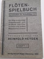 Flötenspielbuch von 1931 Bayern - Sigmarszell Vorschau