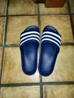 Adidas blau Badelatschen Schleswig-Holstein - Horst (Holstein) Vorschau