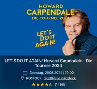 2x Howard Carpendale Konzertkarten Niedersachsen - Celle Vorschau