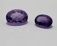 zwei tolle Amethyste Amethyst Edelstein geschliffen Rheinland-Pfalz - Mayen Vorschau