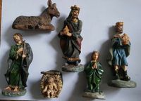 Krippen Figuren 2 Könige, Schäfer, Jesus, Maria, Esel Weihnachten Nordrhein-Westfalen - Kirchlengern Vorschau