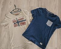 T-Shirt 2er Set Herren blau & beige Baden-Württemberg - Wyhl Vorschau