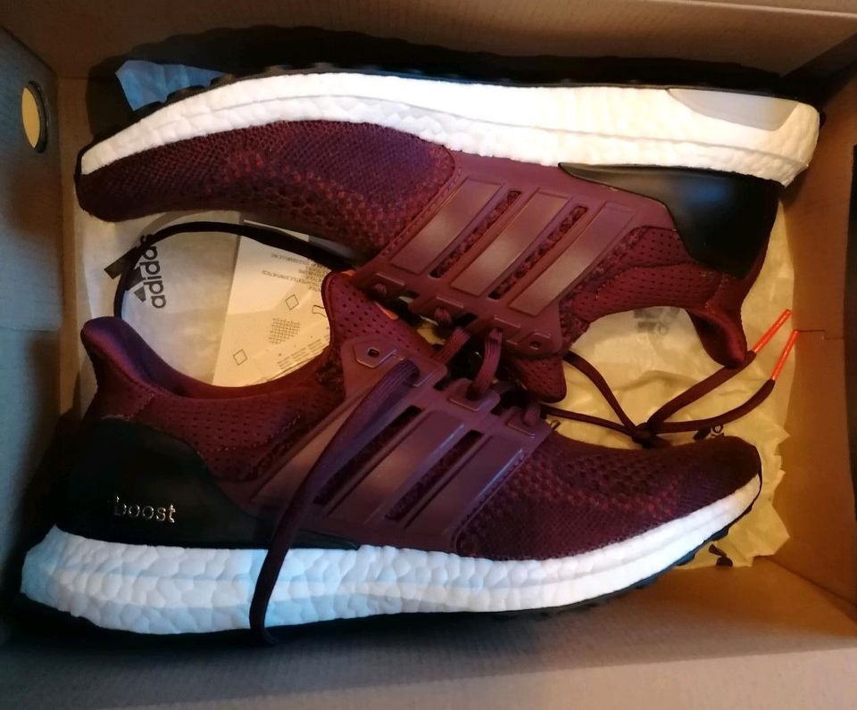 Adidas Ultra Boost neu 1.0 Burgundy 42  44 BNIB 4D in Rangsdorf