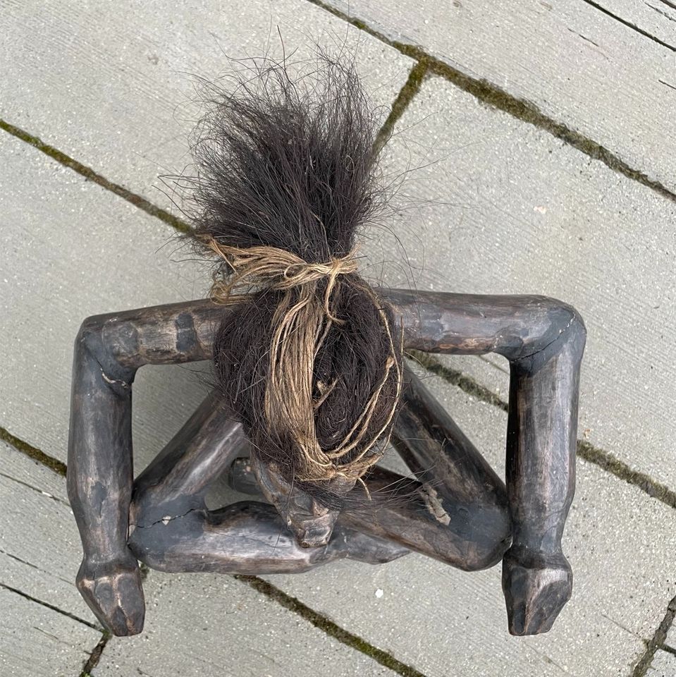 Asmat Schutzgeist Figur in Bad Wurzach