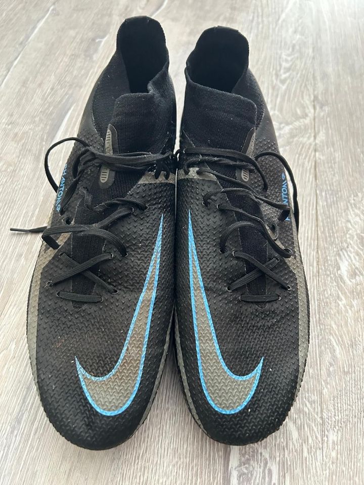 Nike Phantom GT2 Renew Pro DF FG Schwarz/Blau Fußballschuhe in Kenn