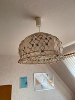 Decken Lampe - Retro - Stoff - weiß Niedersachsen - Wolfsburg Vorschau