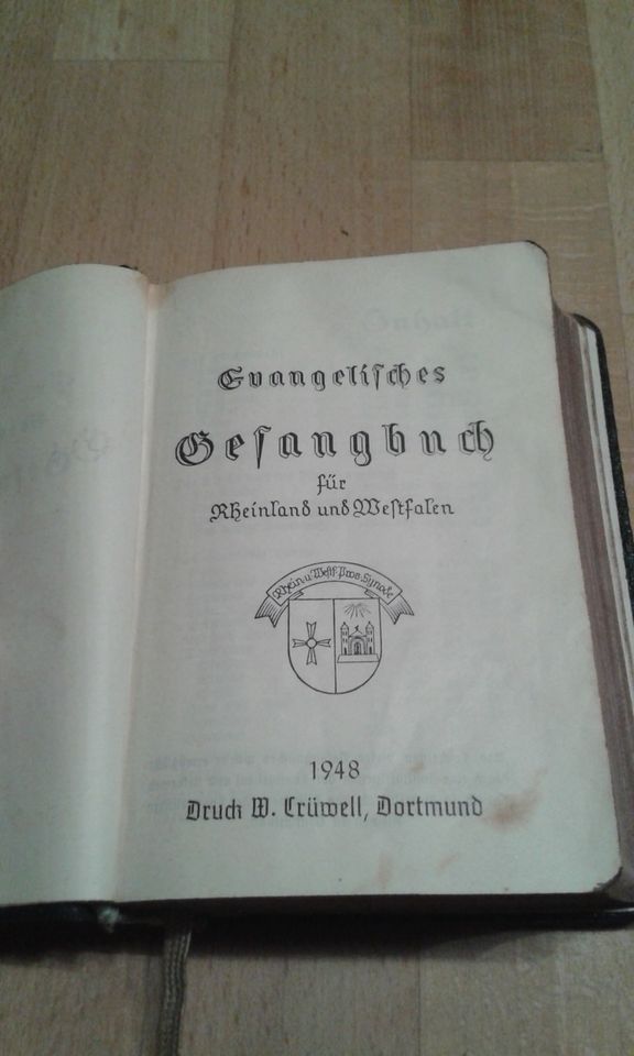 Evangelisches Gesangbuch für Rheinland und Westfalen 1948 in Langenlonsheim