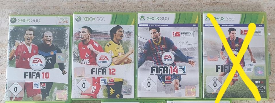 XBOX 360 Spiele Fifa in Jetzendorf