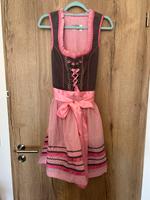 Dirndl grau/rosa in Größe 40 Bayern - Waldkraiburg Vorschau
