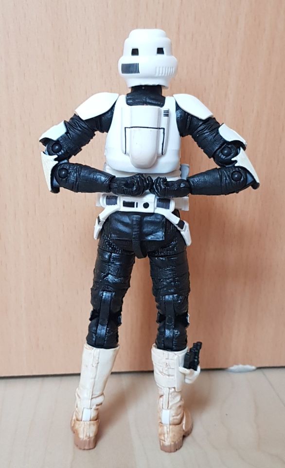 Star Wars 6inch ROTJ 40th Anniversary Biker Scout Hasbro in Neuwied