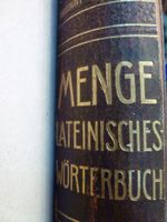 Lateinisches Wörterbuch v. MENGE 1907 - Halbleder, gut erhalten Bayern - Würzburg Vorschau