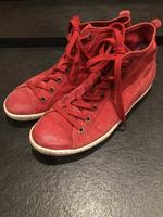 Zign Sneaker rot Gr. 38 Zalando Velourleder Lederschuhe Damen Niedersachsen - Hesel Vorschau