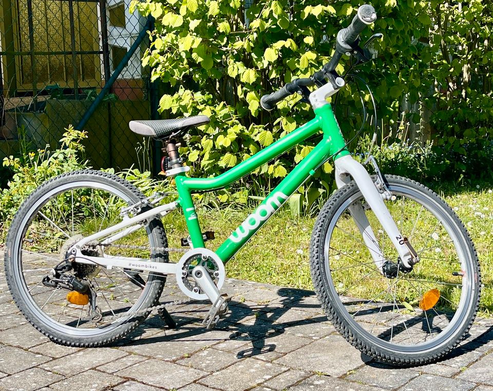 WOOM 4 grün Kinder Fahrrad Original TOP! in Oberursel (Taunus)