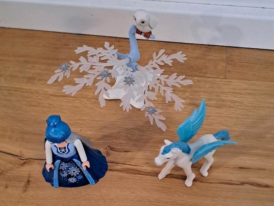 Winter Playmobil Eiskönigin, Pegasus, Eule auf Baum in Ulm