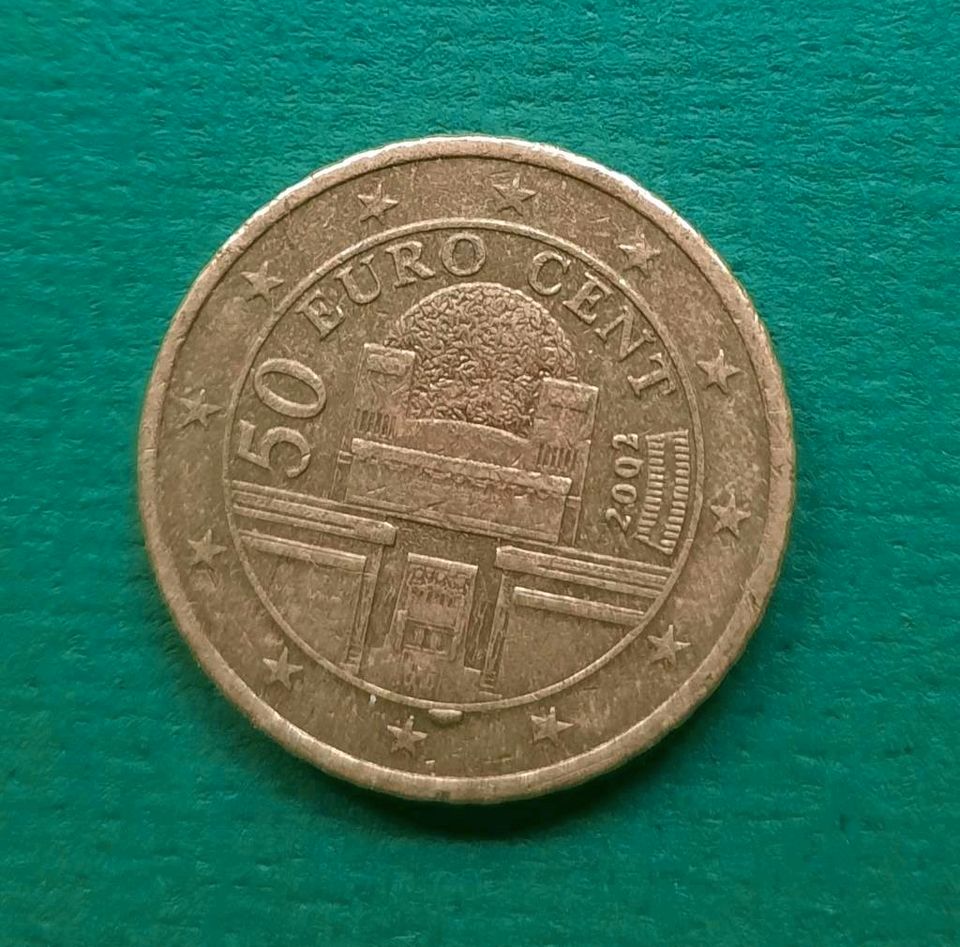 50 cent Österreich 2002 Sehr selten Sammler in Detmold