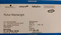 1 Ticket für Rufus Wainwright in Berlin 13.07.24 Leipzig - Kleinzschocher Vorschau