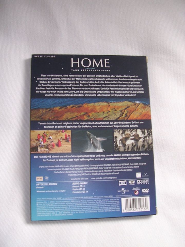DVD HOME von Yann Arthus-Bertrand Eine Reise in 50 Länder... in München