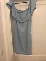 Kleid Jeanskleid Sommerkleid 36 s hellblau Pageone Sommer Volants Hessen - Groß-Gerau Vorschau