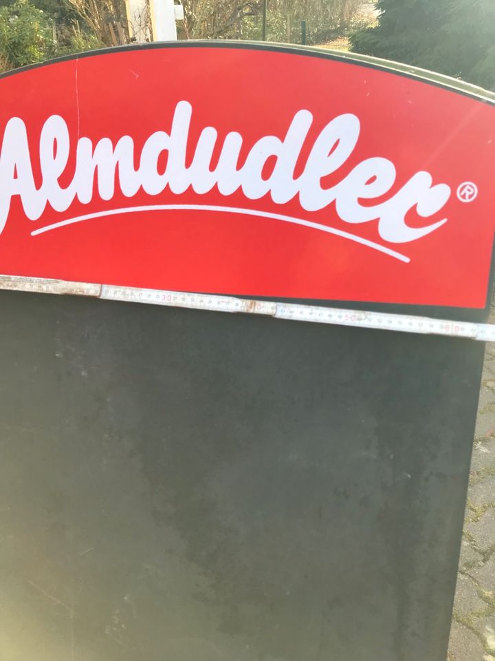 Almdudler  Preis Aufsteller  Kundenstopper individuelle  Beschrif in Quickborn