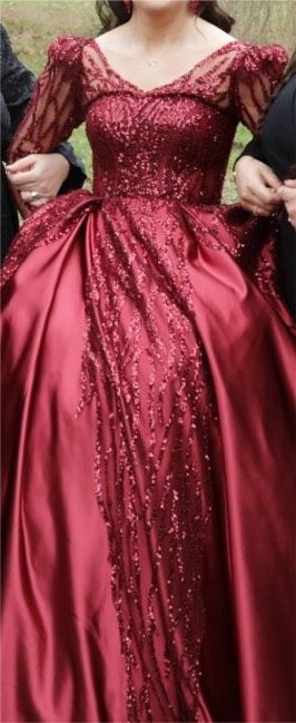 Verlobungskleid Henna Kleid Rot 34-36 XS S Kina Nisan Prinzessin in Darmstadt