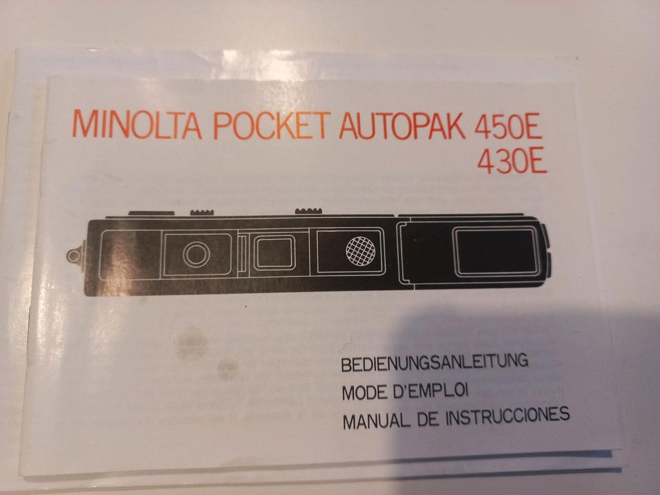 Bedienungsanleitung Minolta Pocket Autopak in Cham
