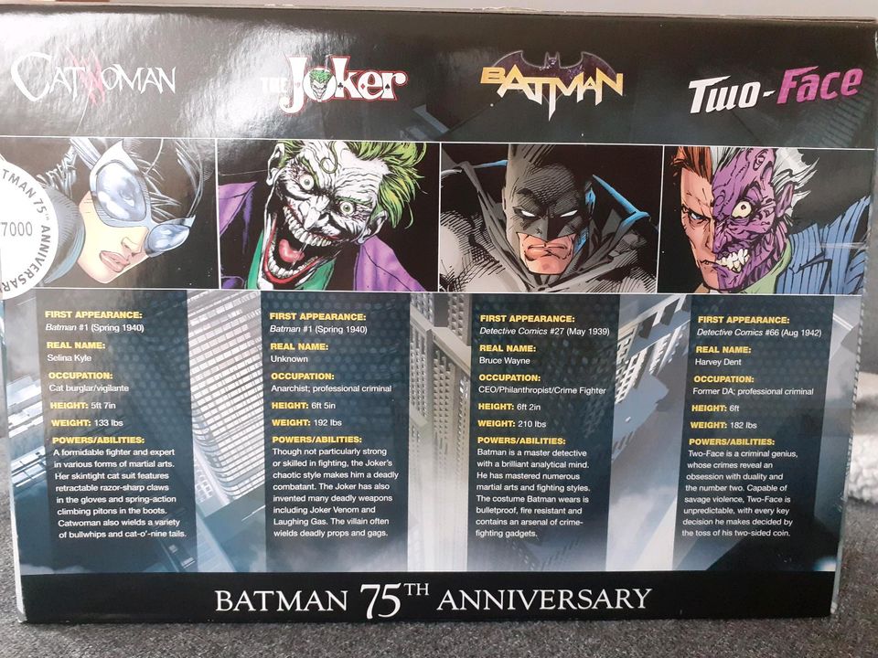 Batman - Figuren Set - 75th Anniversary Collection - NEU&OVP in Dautphetal