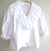 Landhausstil weiße Bluse mit Spitze Gr. 40 Baden-Württemberg - Friedenweiler Vorschau