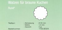 Kalmeijer Gebäckformwalze KGM „Walzen für braune Kuche“ 1120-923 Nordrhein-Westfalen - Enger Vorschau