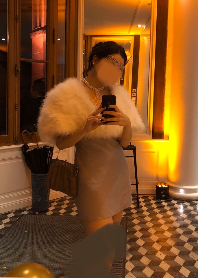 Charleston 20er 30er Gatsby Party Silber Kleid dress in Berlin