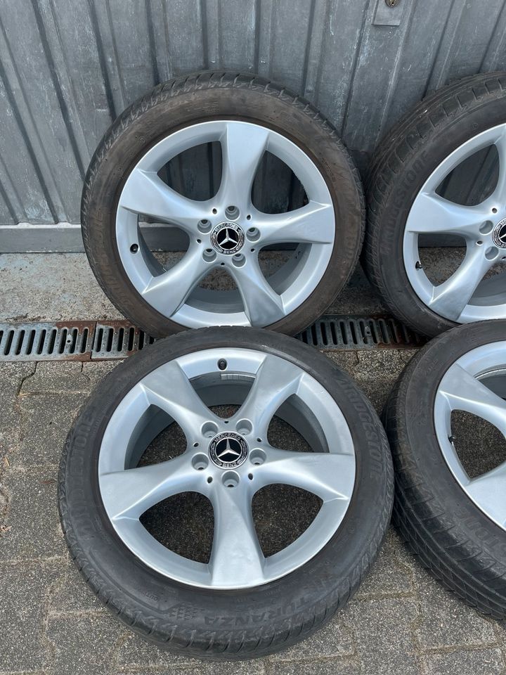 Mercedes A,B,C,CLA Alufelgen mit Sommerreifen 225/45R17 in Detmold