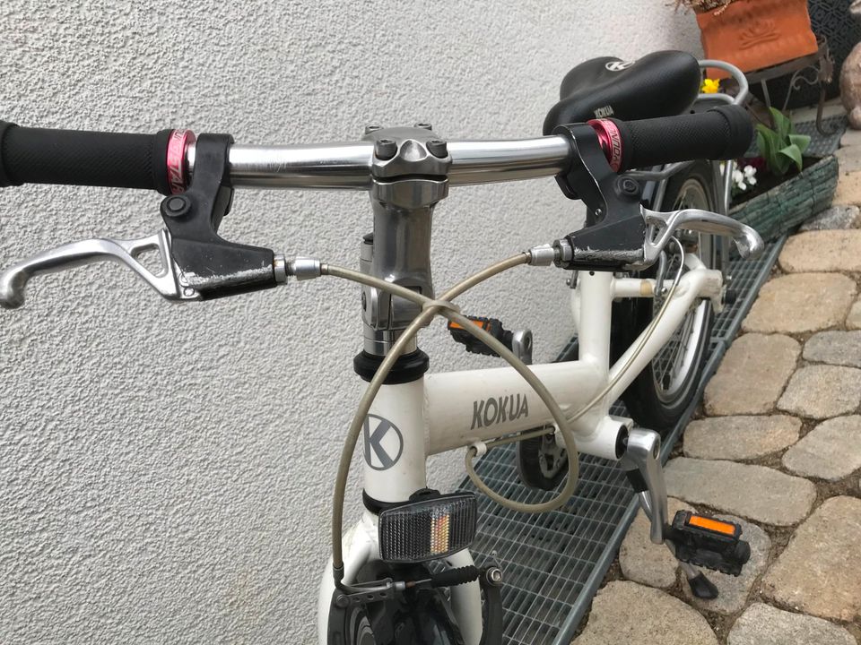 Kokua "Like to Bike" 16 Zoll Kinderfahrrad, weiß in Merching