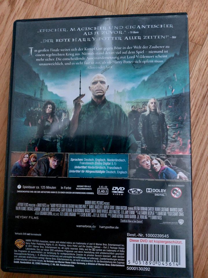 Filme Harry Potter 5 Teile 7 DVDs Paketpreis in Rostock