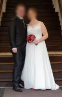 Hochzeitskleid Brautkleid Größe 44,46,48 !GEREINIGT! Bayern - Reichertshofen Vorschau