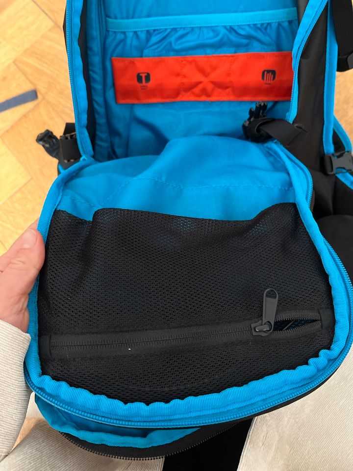 Ortovox Tourenrucksack 18l inkl. Rückenprotektor blau schwarz in München