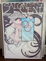 Jugendstil Plakat Alphonse Mucha „Salon de Gent“ Hannover - Linden-Limmer Vorschau