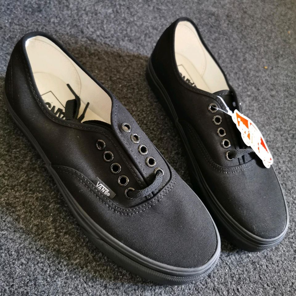 Vans schwarz gr. 39 unisex in Bremerhaven