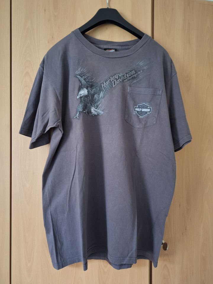 Original Harley-Davidson T-Shirt, grau, Größe XL in Langenberg