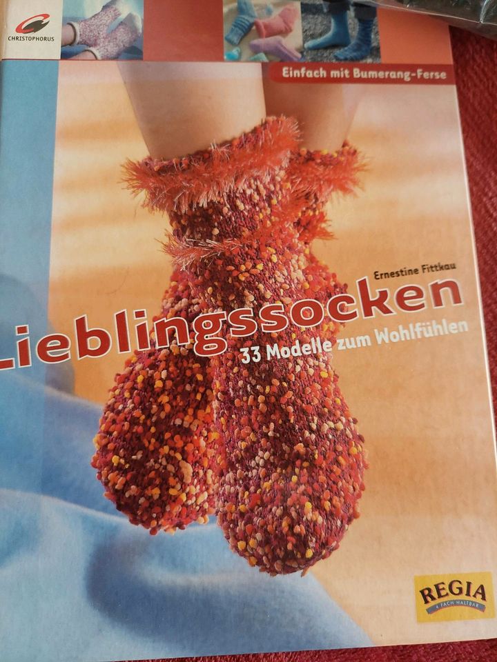 Socken stricken Buch,  Nadelspiel usw. in Maulbronn