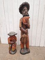 2x Afrikanische geschnitzte Figur Holzfigur Rheinland-Pfalz - Speyer Vorschau